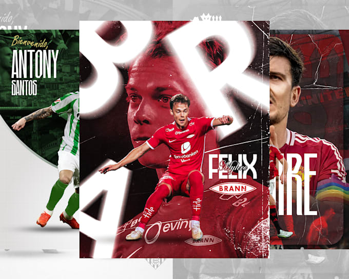 do design about sports matchday poster