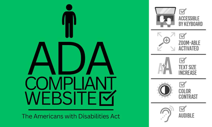 make website ada and wcag compliant