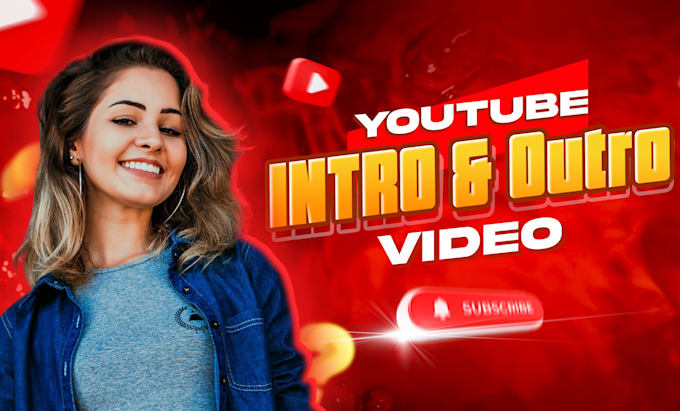 Create youtube intro video trailer or outro in 4k quality by Online ...