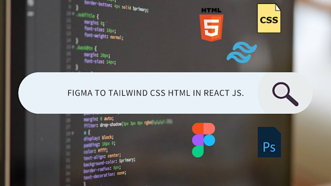 Convert figma to tailwind css html by Iamsreshtho | Fiverr