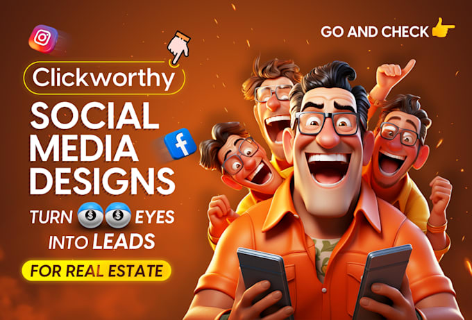 design creative instagram post and facebook ads design