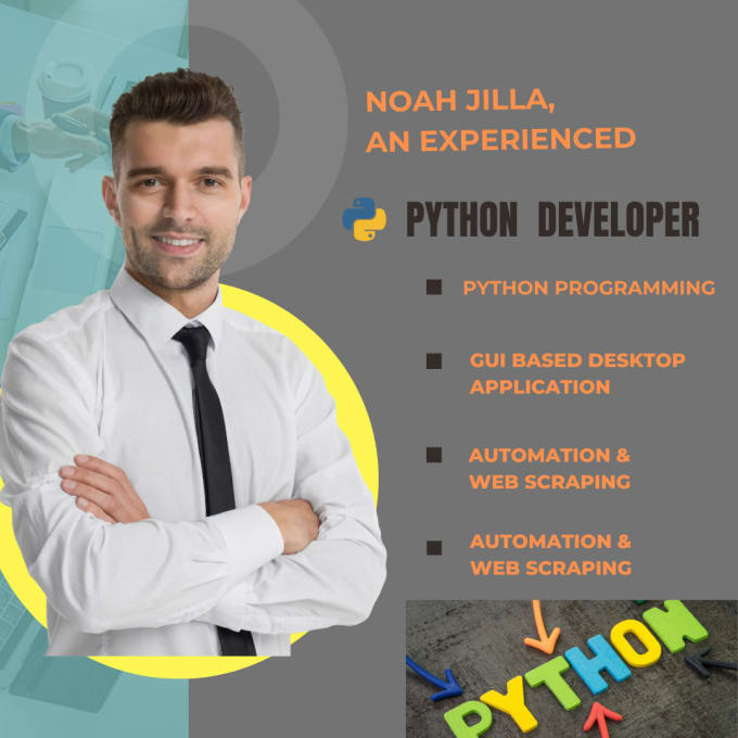 Do python programming and dynamic gui projects by Noahjilaa | Fiverr