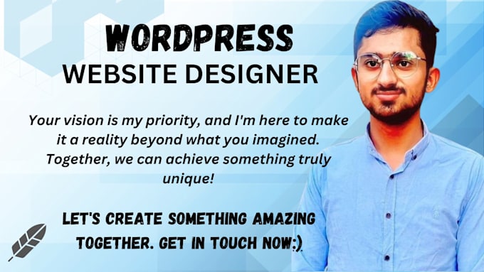 create modern business wordpress website design, redesign or landing page