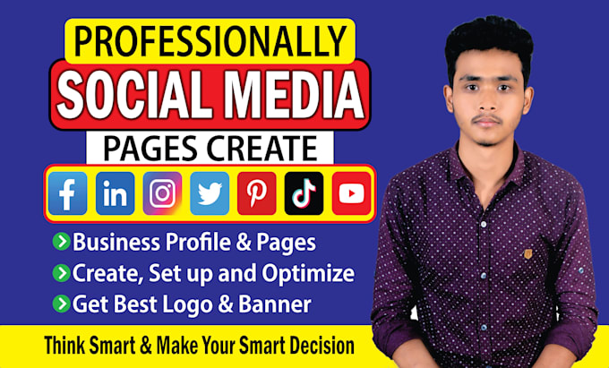 Create and set up your social media accounts and setup facebook ...