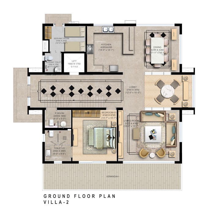 prepare conceptual workings and design development drawings