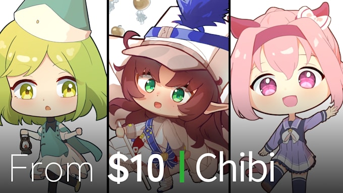 draw cute chibi character