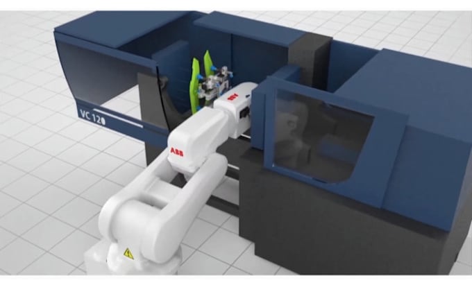 do robotic industrial animation machines product animation 3d explainer product