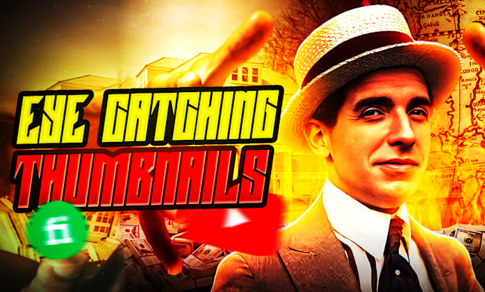 design attractive clickbait,custom,gaming,best youtube thumbnails design