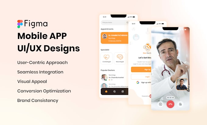 design mobile app UI UX designs