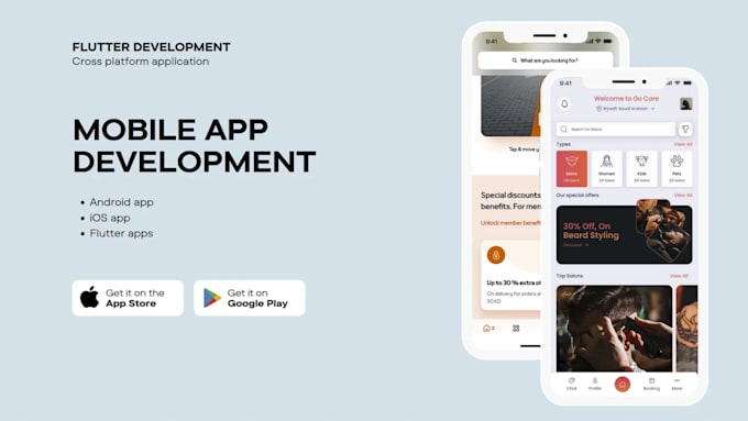 Develop android and ios mobile app using flutter by Farida_el_masry ...