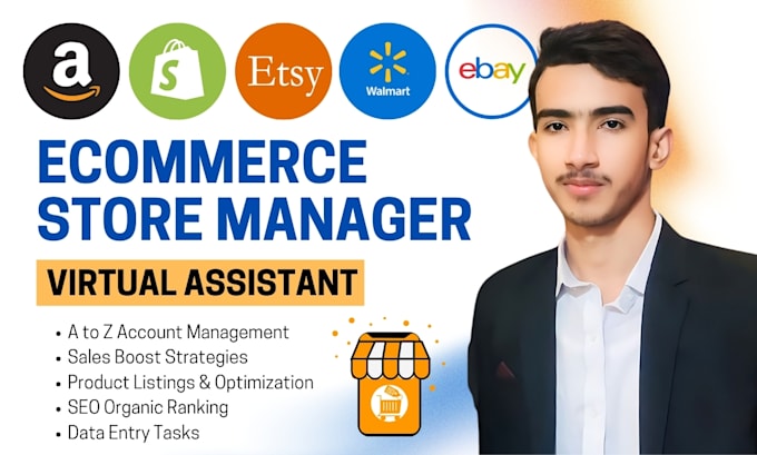 be your expert ebay, amazon, walmart virtual assistant