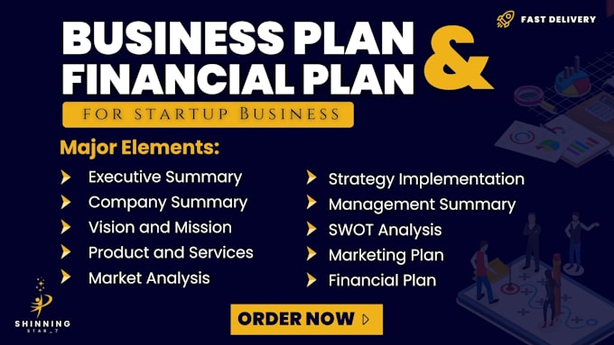 write investor ready business plans, financial plans, projections and pitch deck