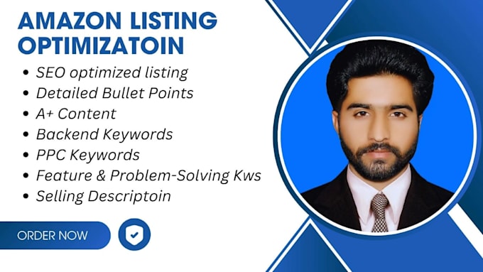 write amazon listing SEO product description and amazon listing optimizat