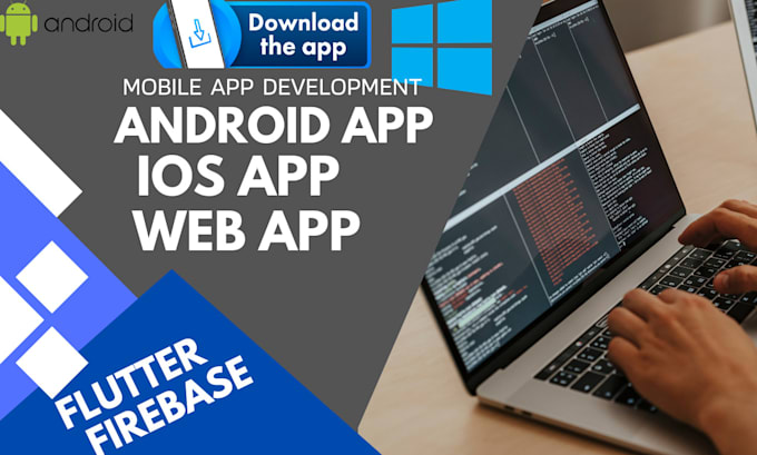 do mobile app using flutter and upload it on apple store and play store