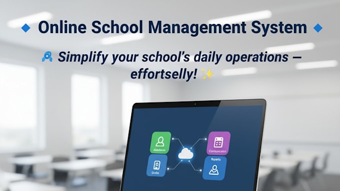 develop school management system