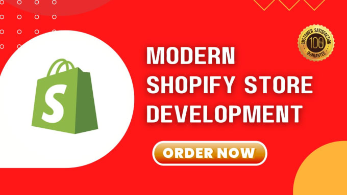 build a modern shopify design, shopify store or shopify website
