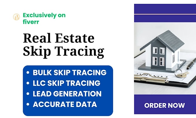 do skip tracing for real estate business