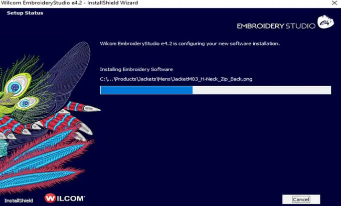 perfectly install wilcom embroidery studio software