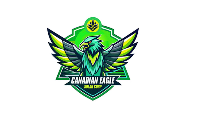 create a distinctive, elegant, eagle logo in a day