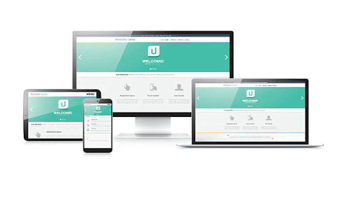 create responsive scalable website