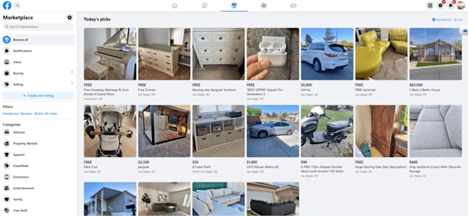 do auto reply on fb marketplace  and search cheaper items in fb marketplace