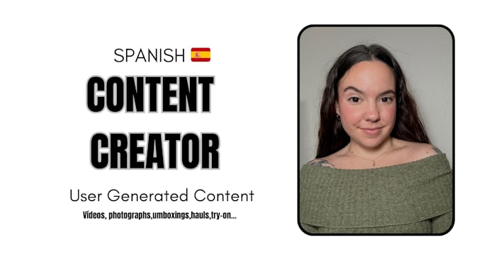 create ugc vídeos for tiktok or instagram in spanish
