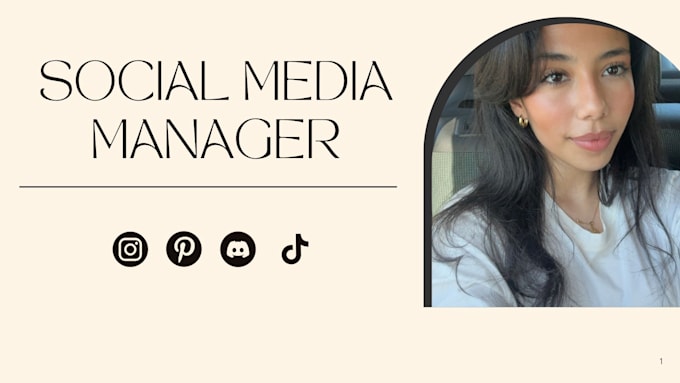 be your social media manager and boost your online prescence