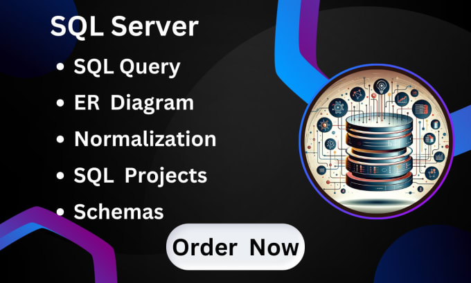 Write sql query, sql project using sql server by Ahmadali_05 | Fiverr