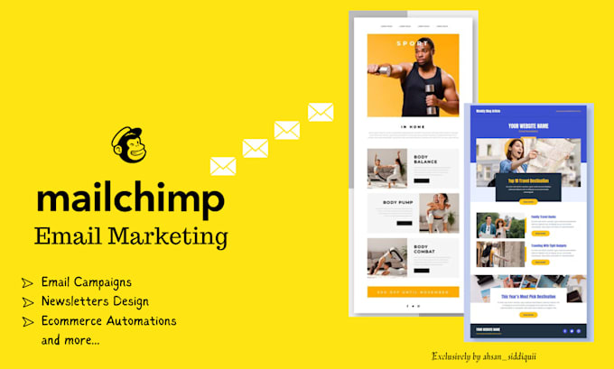 be your email marketing manager on mailchimp