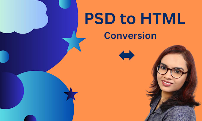 convert PSD to HTML