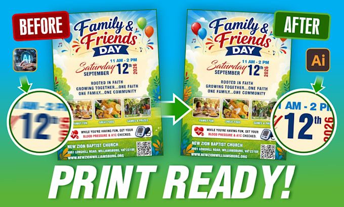 do ai generated design into professional print ready editable PSD, cdr, PDF file
