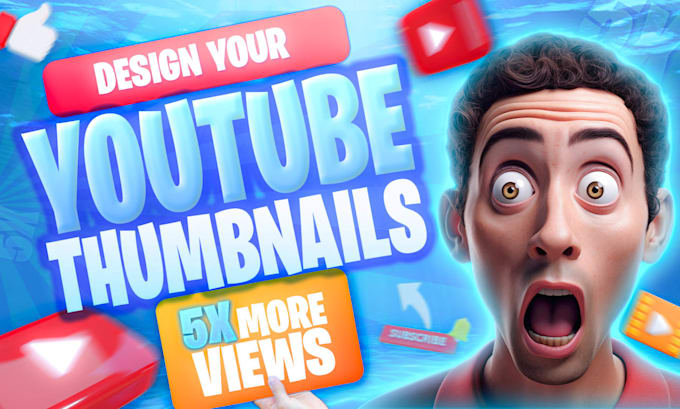 Do super attractive eye catchy youtube thumbnail design by Shawondfs ...