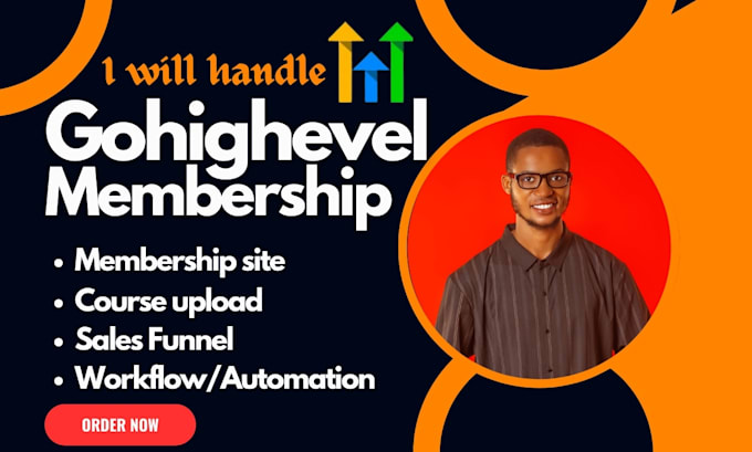 setup gohighlevel membership, site, online course website, funnel, communities