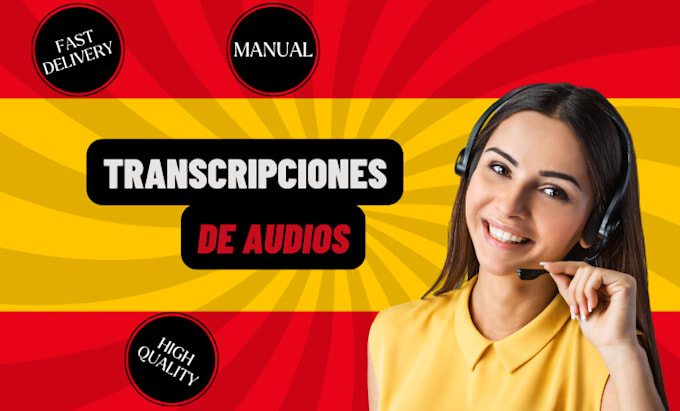 transcribe your spanish audio or video