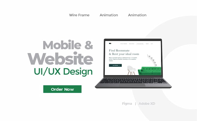 Do responsive mobile and website ui ux design by Olla_designs | Fiverr