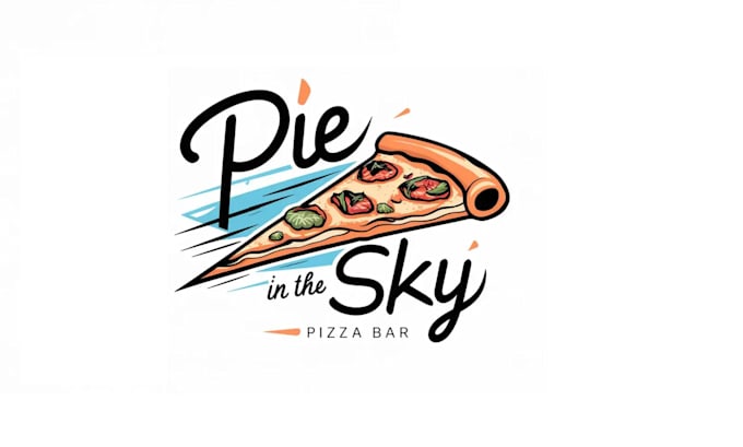 create a contemporary pizza logo design for you