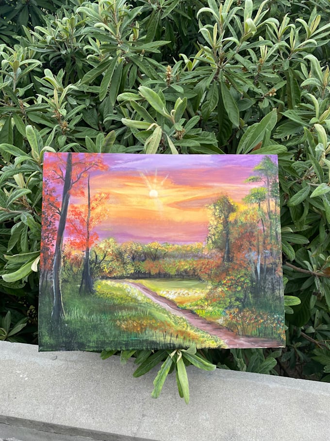 make paintings for you on your demand
