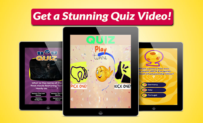 create stunning quiz and trivia videos for youtube