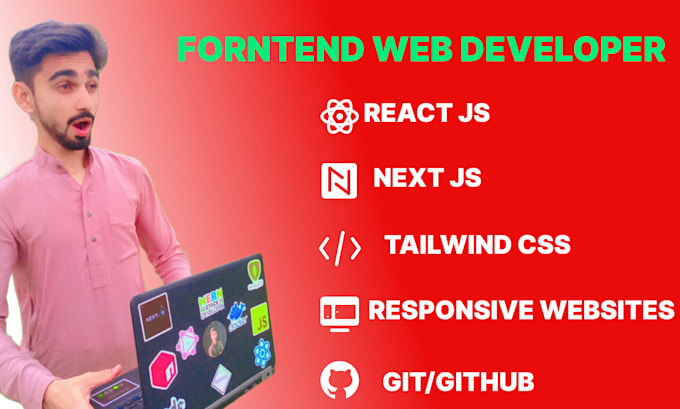 Make websites using react js, next js, and tailwind css by Nauman331 ...