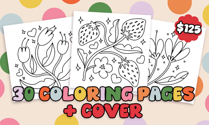 draw bold and easy coloring pages