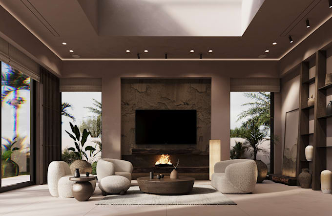 design living room, kitchen and bathroom interior design for you