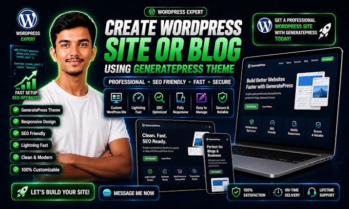 install setup generatepress, astra pro, elementor pro, wp rocket, rankmat pro