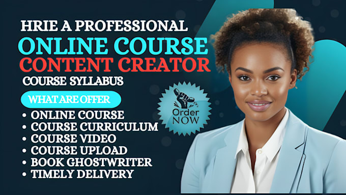 create course syllabus lesson plan course curriculum, online course content