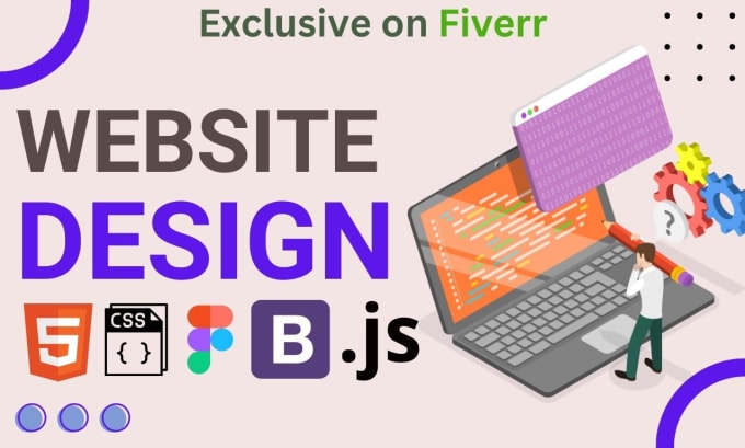 Convert figma to html with responsive using bootstrap 5 by Sagorahmed7 ... image.