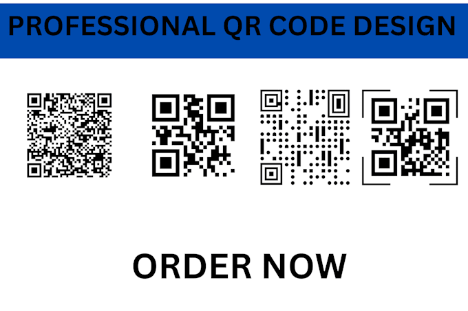 Design qr code with your logo generate qr code by Bunmienny | Fiverr