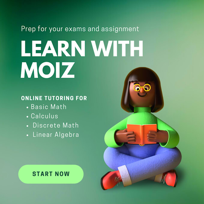 instruct you discrete math, differential equation, calculus and basic math