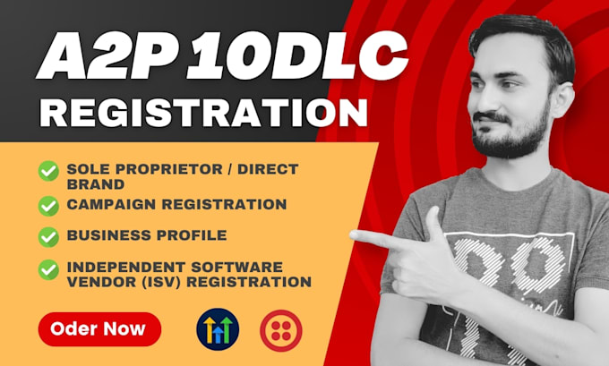 do a2p 10dlc compliance setup, brand registration for gohighlevel, twilio