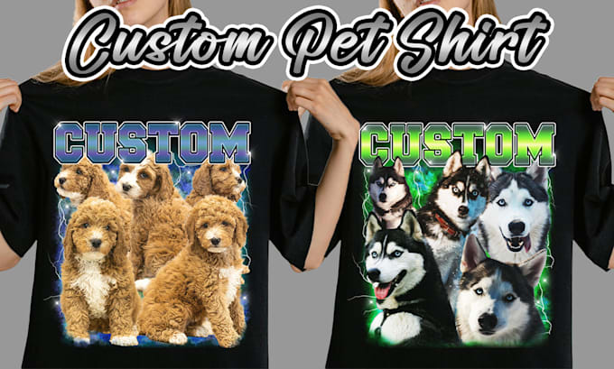 creative custom vintage bootleg rap pet shirt