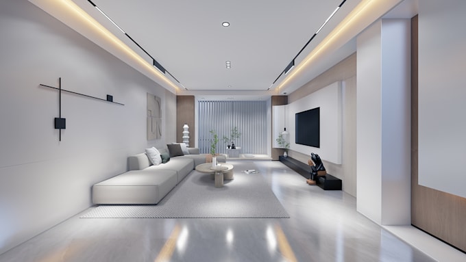 design stunning 3d interior renders for home and office
