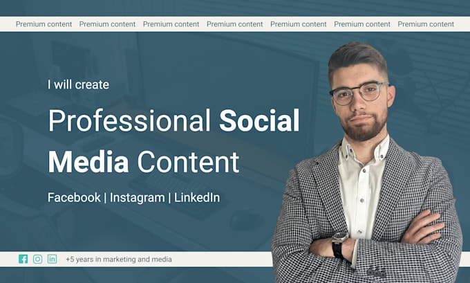 be your expert social media content manager